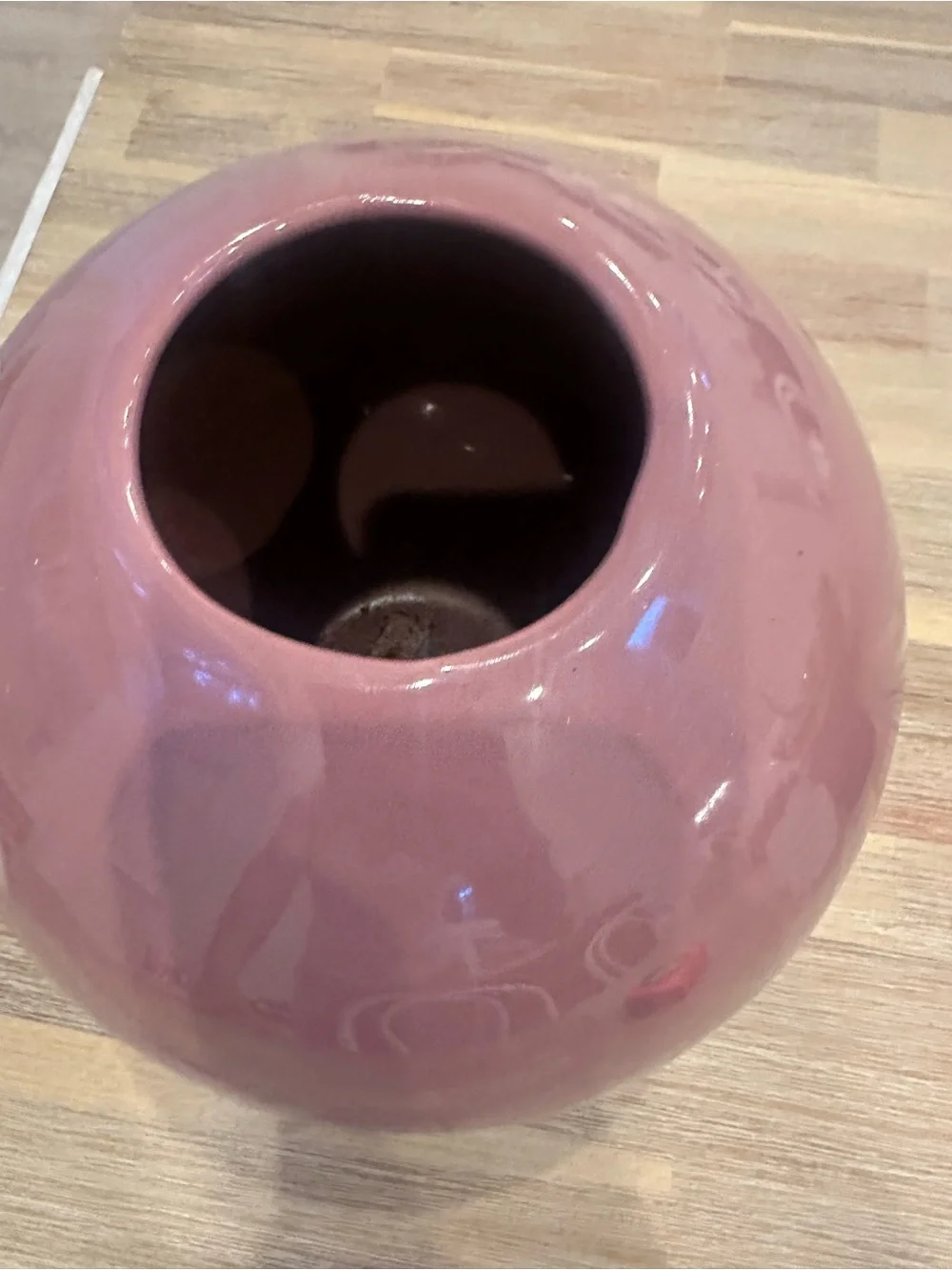 Vintage Royal Haeger Mauve Pink Glossy 8
